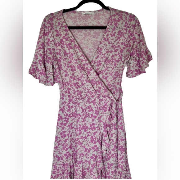 Lush Floral Print Ruffle Dress size XS - Picture 2 of 6